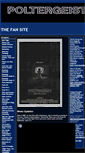 Mobile Screenshot of poltergeist.poltergeistiii.com