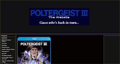 Desktop Screenshot of poltergeistiii.com