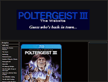 Tablet Screenshot of poltergeistiii.com
